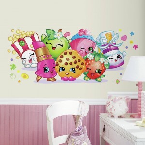 RoomMates Shopkins Pals Peel and Stick Giant Wall Graphic   555210176